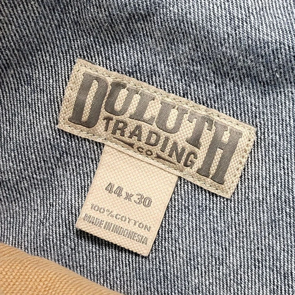 Duluth Trading Ball Flex Denim Carpenter Jeans Blue Jeans‎ Mens Size 40x30